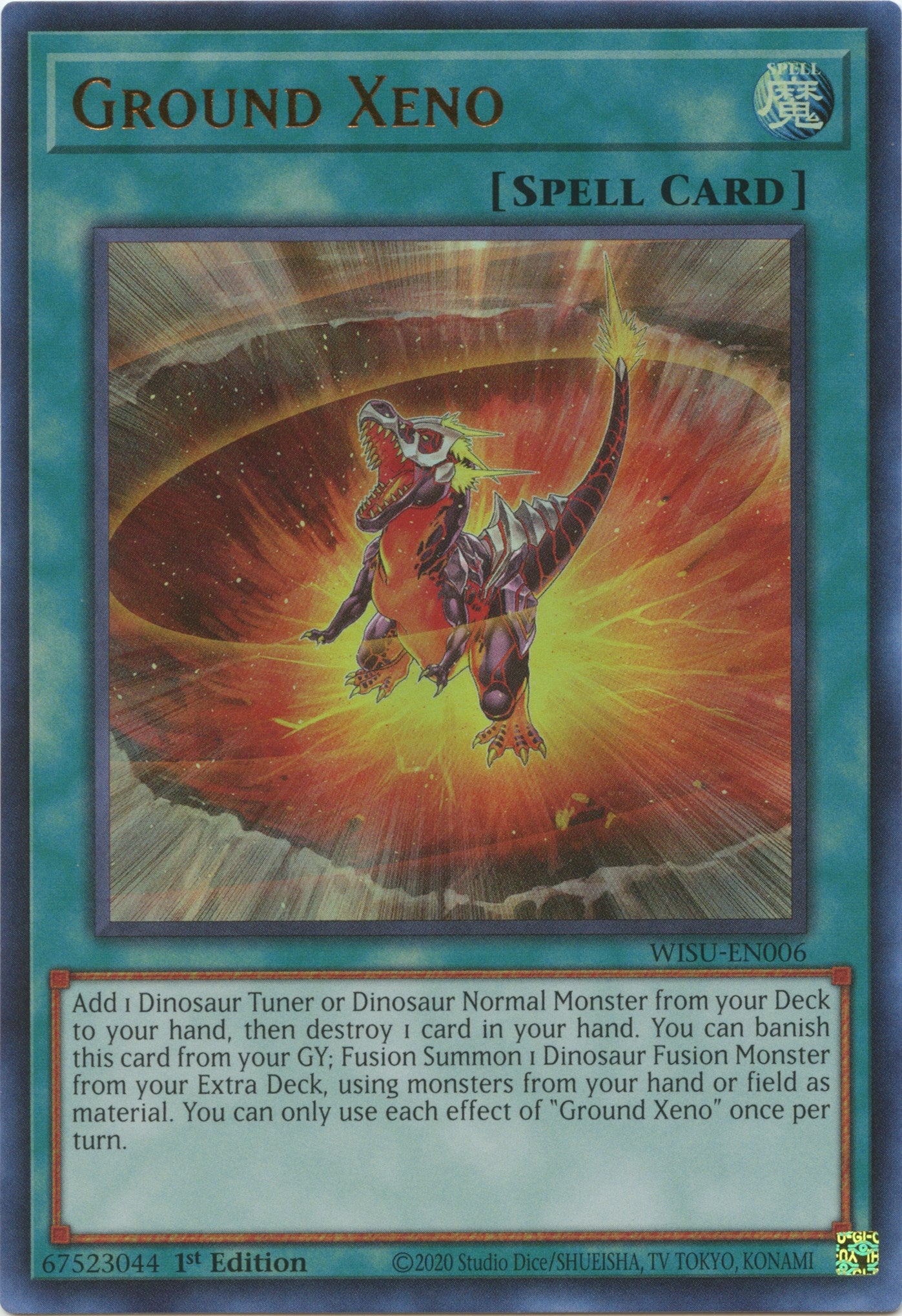 Ground Xeno [WISU-EN006] Ultra Rare | Amazing Games TCG