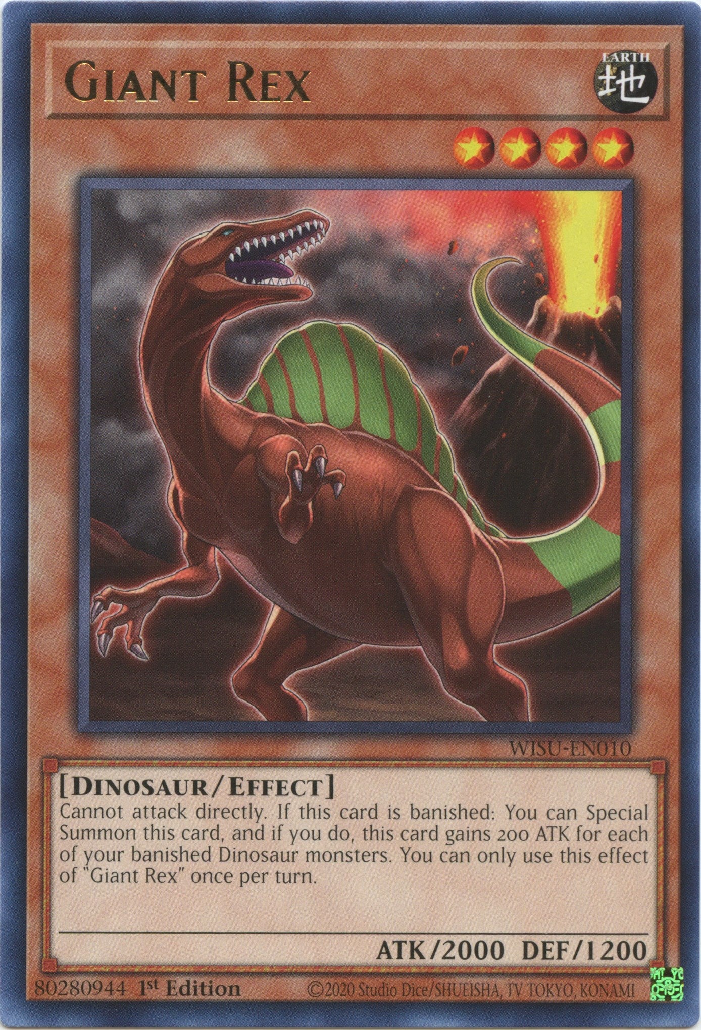 Giant Rex [WISU-EN010] Rare | Amazing Games TCG