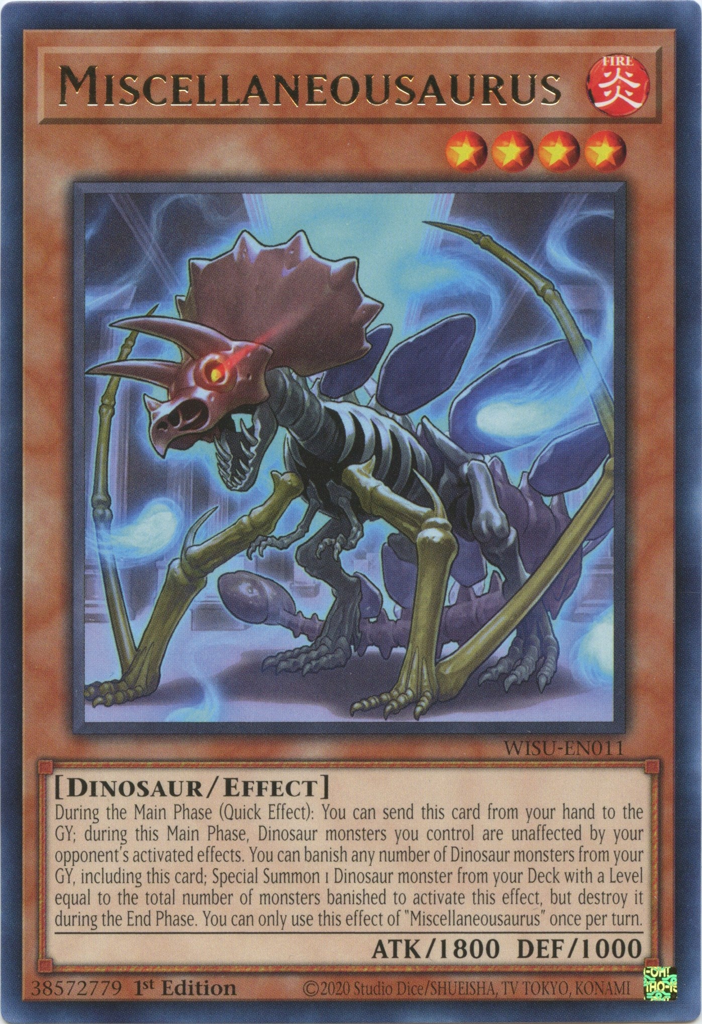 Miscellaneousaurus [WISU-EN011] Rare | Amazing Games TCG