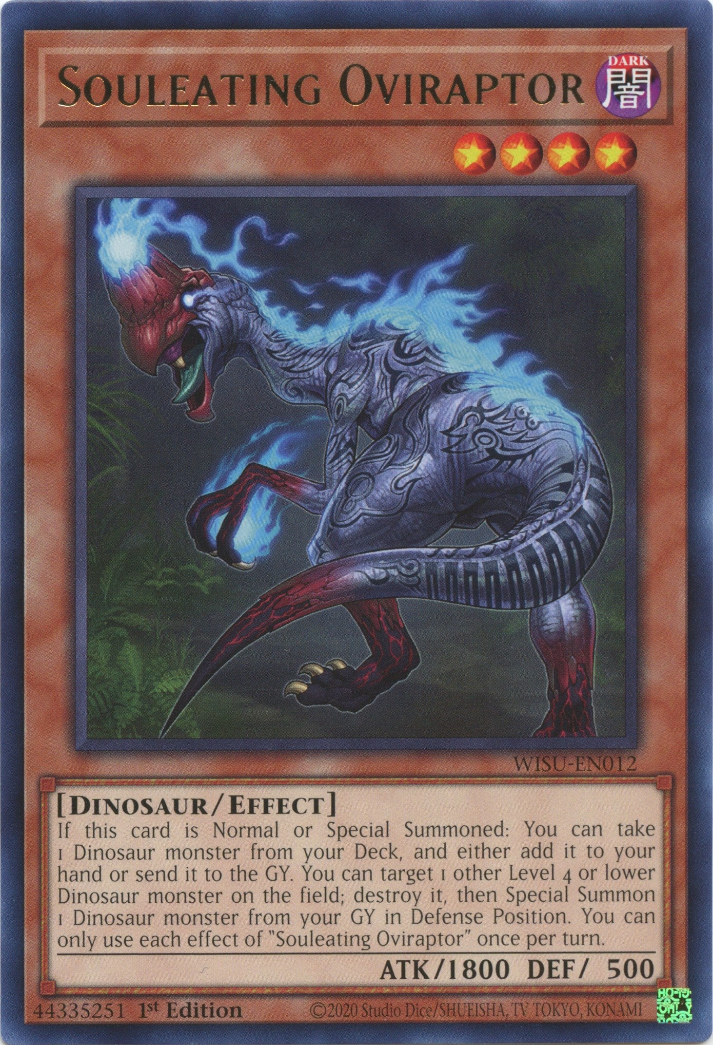 Souleating Oviraptor [WISU-EN012] Rare | Amazing Games TCG