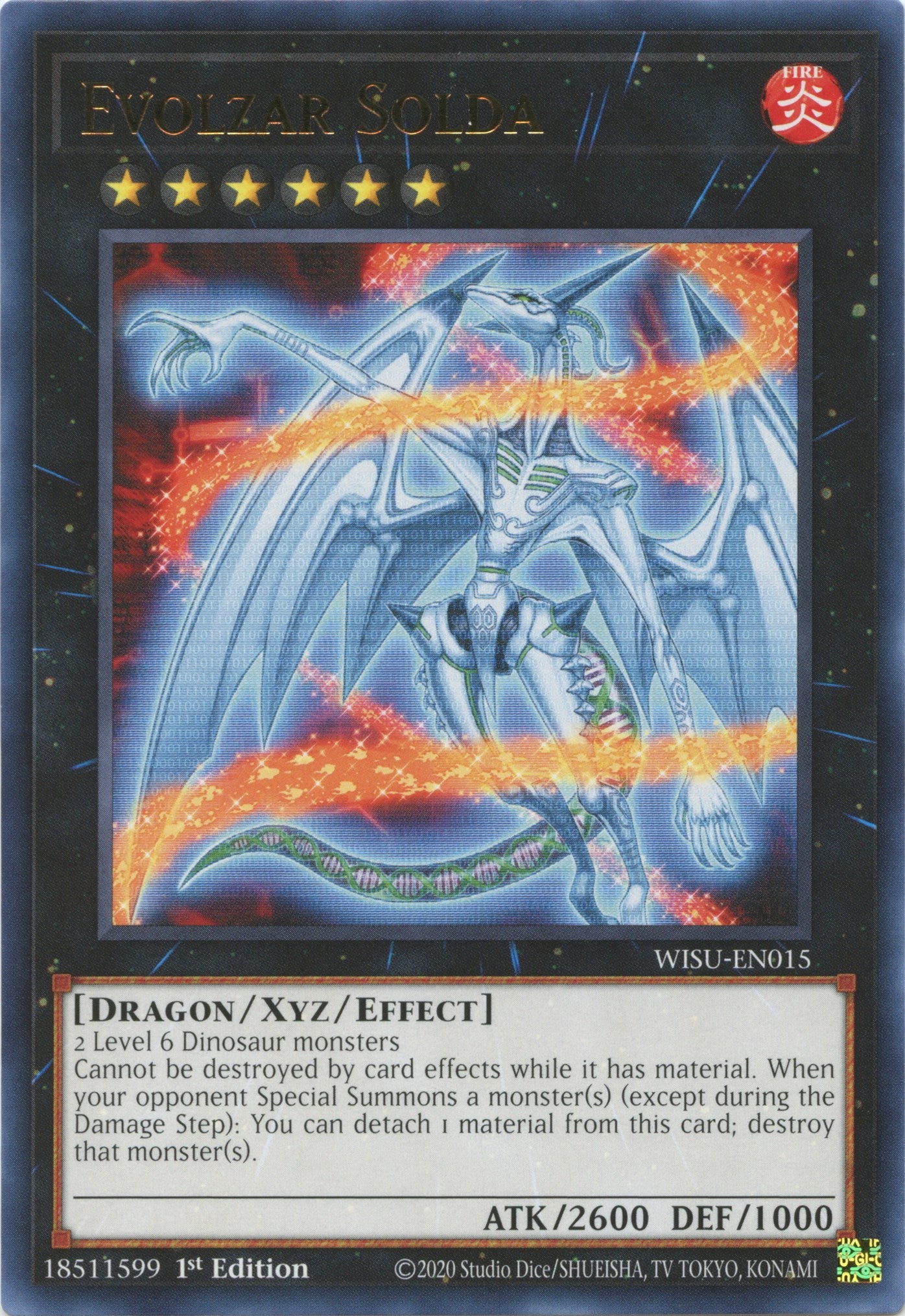 Evolzar Solda [WISU-EN015] Rare | Amazing Games TCG