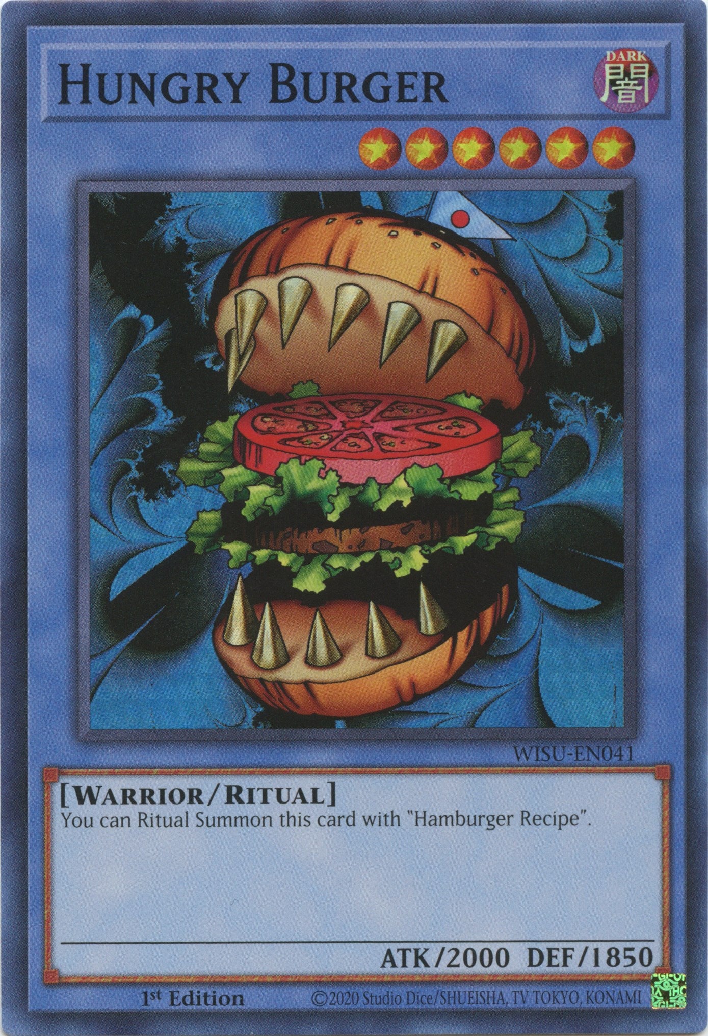 Hungry Burger [WISU-EN041] Super Rare | Amazing Games TCG