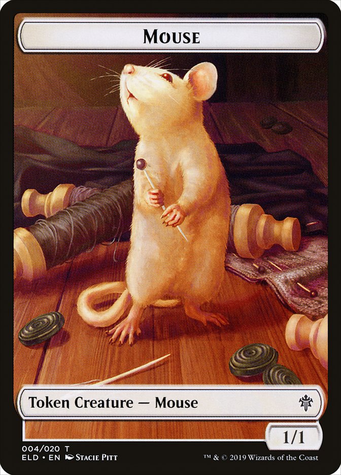 Mouse [Throne of Eldraine Tokens] | Amazing Games TCG