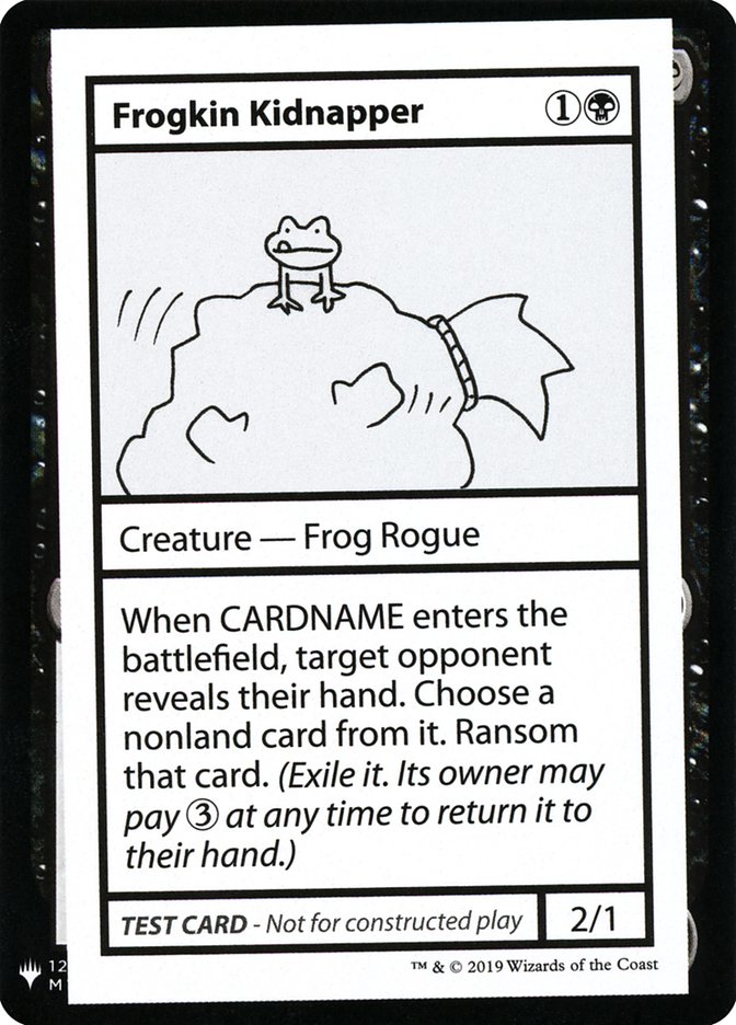Frogkin Kidnapper [Mystery Booster Playtest Cards] | Amazing Games TCG
