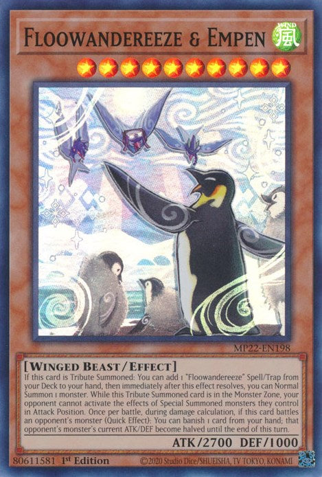 Floowandereeze & Empen [MP22-EN198] Super Rare | Amazing Games TCG