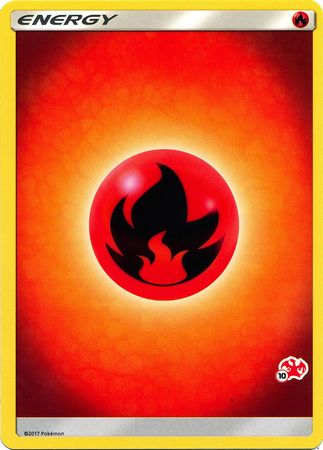 Fire Energy (Charizard Stamp #10) [Battle Academy 2020] | Amazing Games TCG