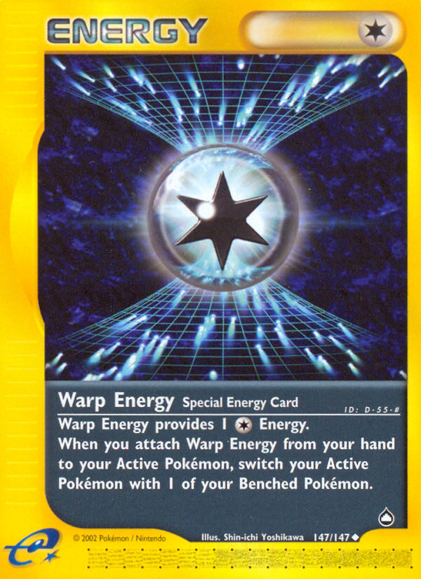 Warp Energy (147/147) [Aquapolis] | Amazing Games TCG