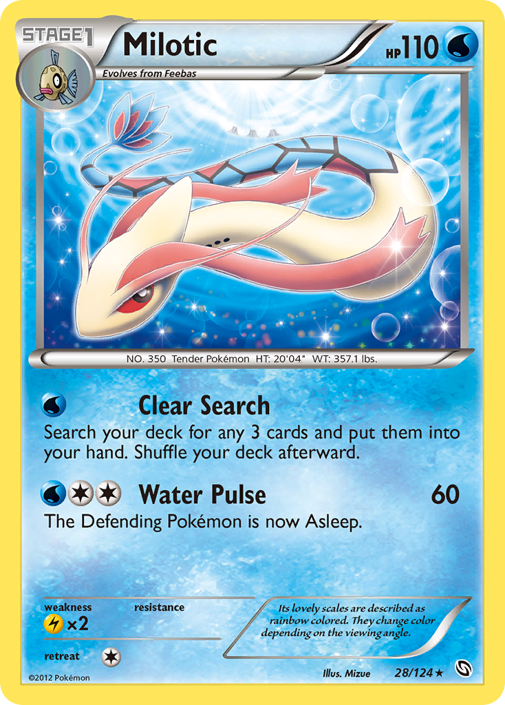 Milotic (28/124) [Black & White: Dragons Exalted] | Amazing Games TCG