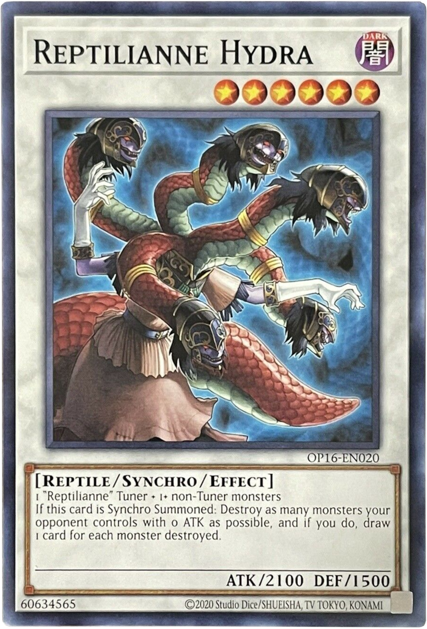 Reptilianne Hydra [OP16-EN020] Common | Amazing Games TCG