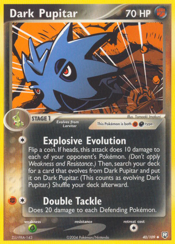 Dark Pupitar (40/109) [EX: Team Rocket Returns] | Amazing Games TCG