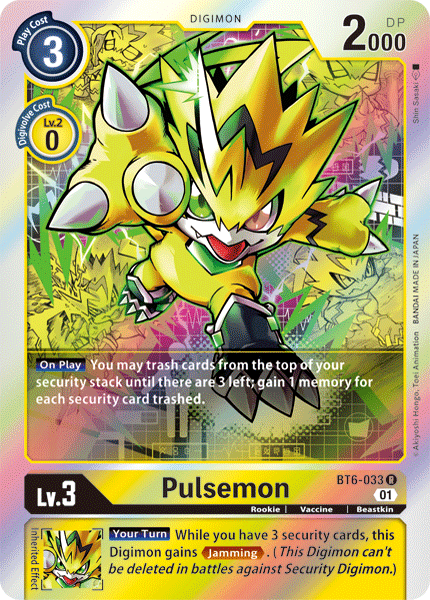 Pulsemon [BT6-033] [Double Diamond] | Amazing Games TCG