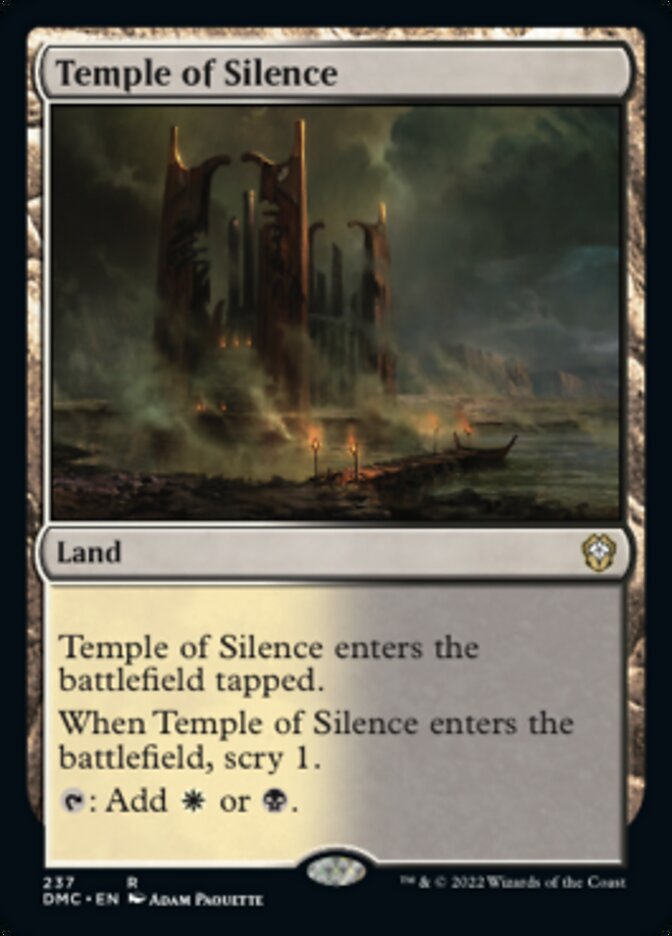 Temple of Silence [Dominaria United Commander] | Amazing Games TCG