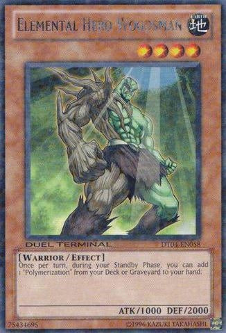 Elemental Hero Woodsman [DT04-EN058] Rare | Amazing Games TCG