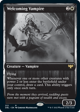 Welcoming Vampire [Innistrad: Double Feature] | Amazing Games TCG