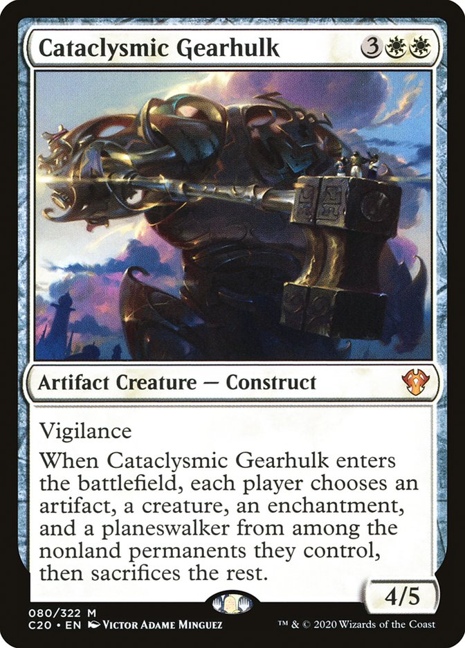 Cataclysmic Gearhulk [Commander 2020] | Amazing Games TCG