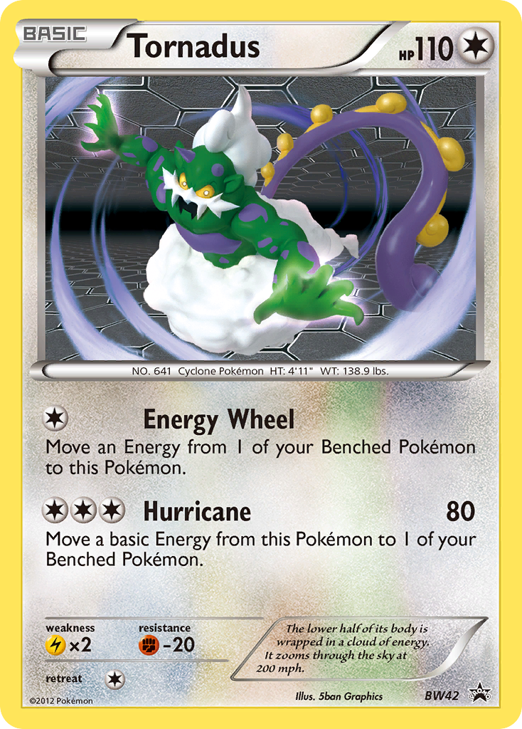 Tornadus (BW42) [Black & White: Black Star Promos] | Amazing Games TCG