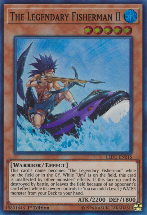 The Legendary Fisherman II [LEDU-EN015] Super Rare | Amazing Games TCG