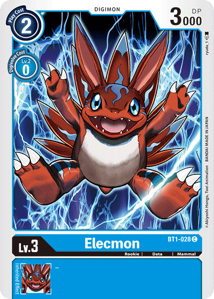 Elecmon [BT1-028] [Release Special Booster Ver.1.0] | Amazing Games TCG