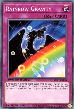 Rainbow Gravity [SGX1-ENF18] Common | Amazing Games TCG