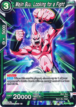 Majin Buu, Looking for a Fight (BT11-082) [Vermilion Bloodline] | Amazing Games TCG