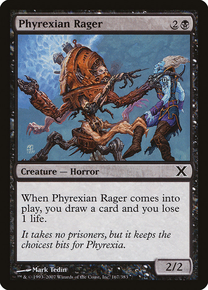 Phyrexian Rager [Tenth Edition] | Amazing Games TCG