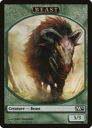 Beast Token [Magic 2010 Tokens] | Amazing Games TCG