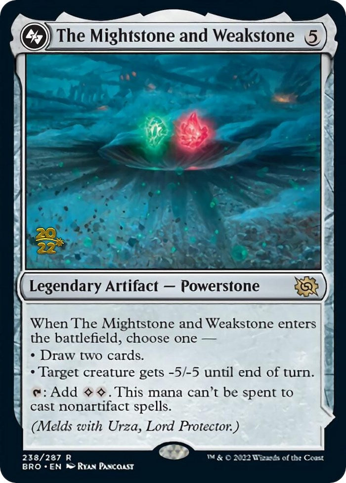 The Mightstone and Weakstone [The Brothers' War: Prerelease Promos] | Amazing Games TCG