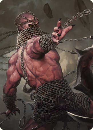 Chain Devil Art Card [Commander Legends: Battle for Baldur's Gate Art Series] | Amazing Games TCG