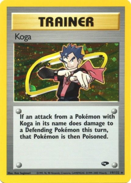 Koga (19/132) [Gym Challenge Unlimited] | Amazing Games TCG