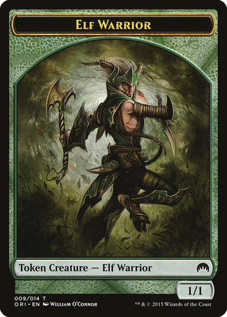 Elf Warrior Token [Magic Origins Tokens] | Amazing Games TCG