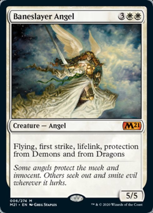 Baneslayer Angel [Core Set 2021] | Amazing Games TCG