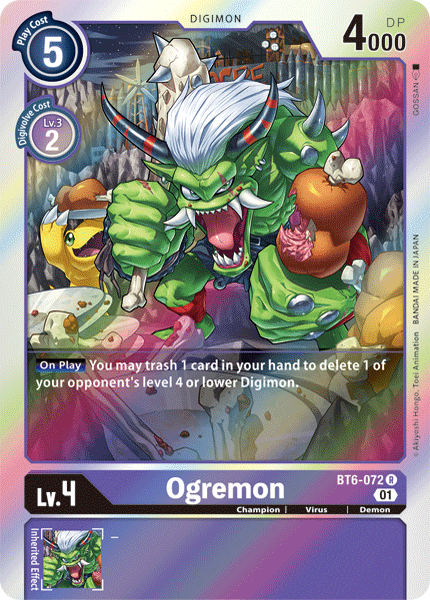 Ogremon [BT6-072] [Double Diamond] | Amazing Games TCG