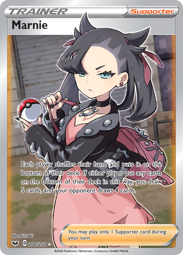 Marnie (200/202) [Sword & Shield: Base Set] | Amazing Games TCG