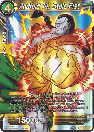 Android 14, Stoic Fist (Reprint) (BT9-057) [Battle Evolution Booster] | Amazing Games TCG