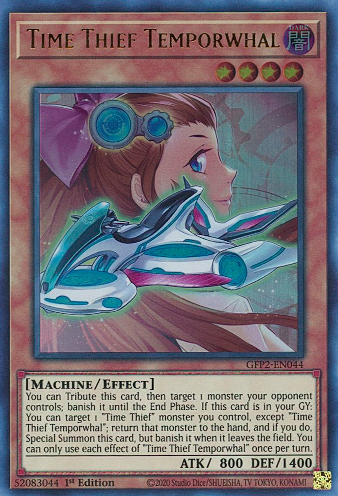 Time Thief Temporwhal [GFP2-EN044] Ultra Rare | Amazing Games TCG