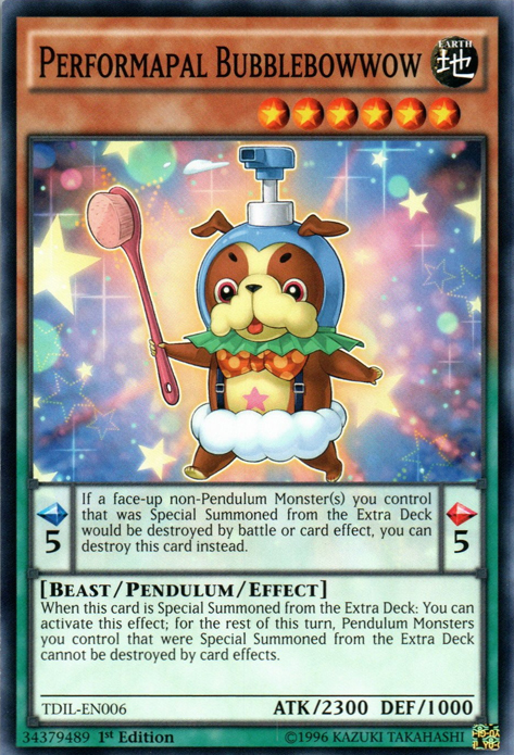 Performapal Bubblebowwow [TDIL-EN006] Common | Amazing Games TCG