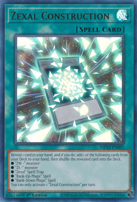 Zexal Construction [MP22-EN091] Ultra Rare | Amazing Games TCG