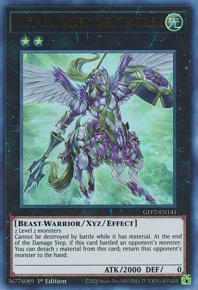 Sky Cavalry Centaurea [GFP2-EN141] Ultra Rare | Amazing Games TCG