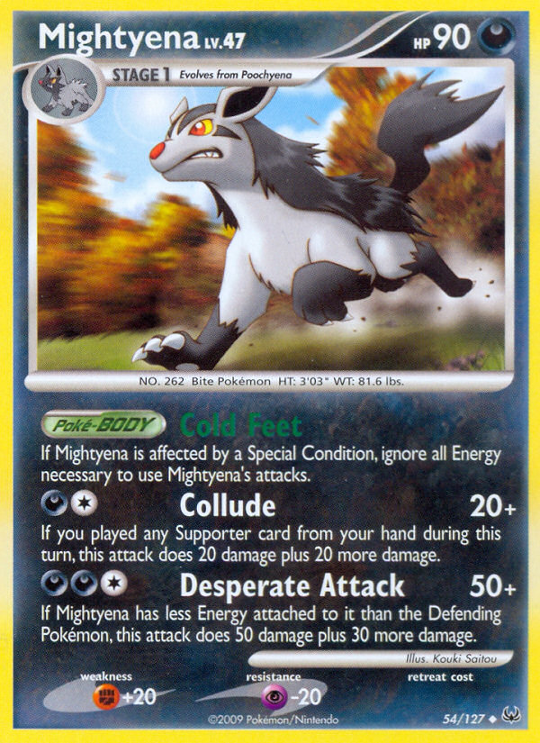 Mightyena (54/127) [Platinum: Base Set] | Amazing Games TCG