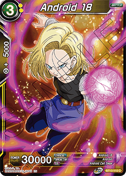 Android 18 (Common) [BT13-110] | Amazing Games TCG