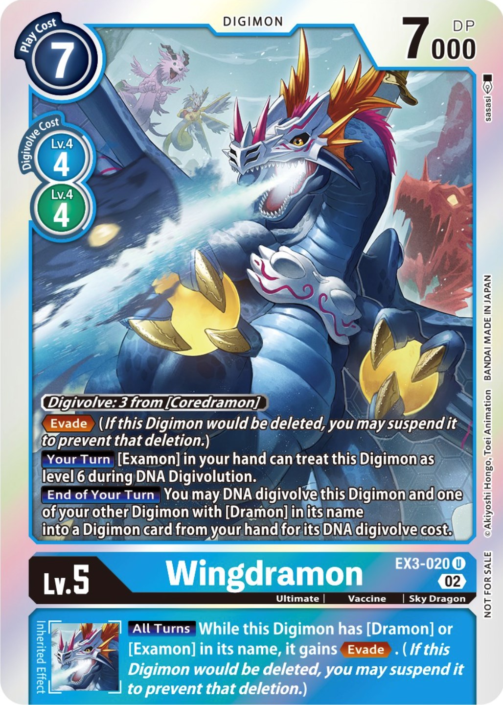 Wingdramon [EX3-020] (Alternate Art) [Draconic Roar] | Amazing Games TCG