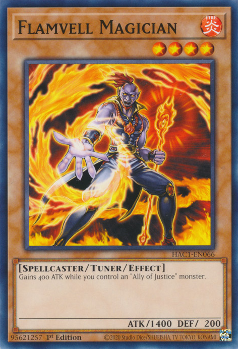 Flamvell Magician [HAC1-EN066] Common | Amazing Games TCG