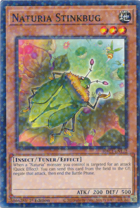 Naturia Stinkbug (Duel Terminal) [HAC1-EN112] Common | Amazing Games TCG