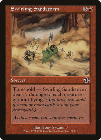 Swirling Sandstorm [Judgment] | Amazing Games TCG