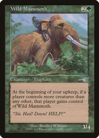 Wild Mammoth [Nemesis] | Amazing Games TCG