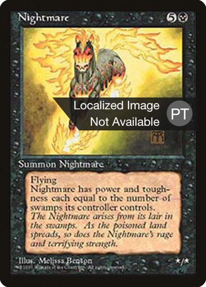 Nightmare [Fourth Edition (Foreign Black Border)] | Amazing Games TCG