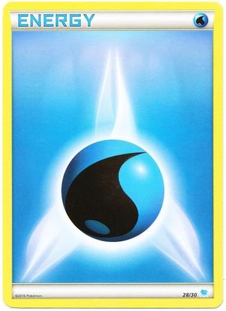 Water Energy (28/30) [XY: Trainer Kit 3 - Suicune] | Amazing Games TCG