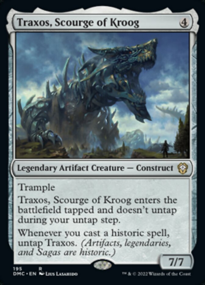 Traxos, Scourge of Kroog [Dominaria United Commander] | Amazing Games TCG