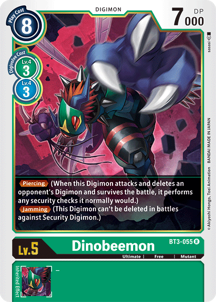 Dinobeemon [BT3-055] [Release Special Booster Ver.1.5] | Amazing Games TCG