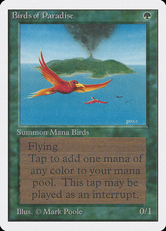 Birds of Paradise [Unlimited Edition] | Amazing Games TCG